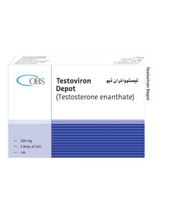 Testoviron Testosterone Enanthate 250mg 1ml - x3